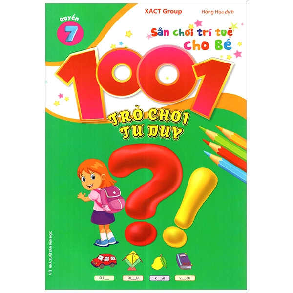 bộ 1001 trò chơi tư duy - quyển 7