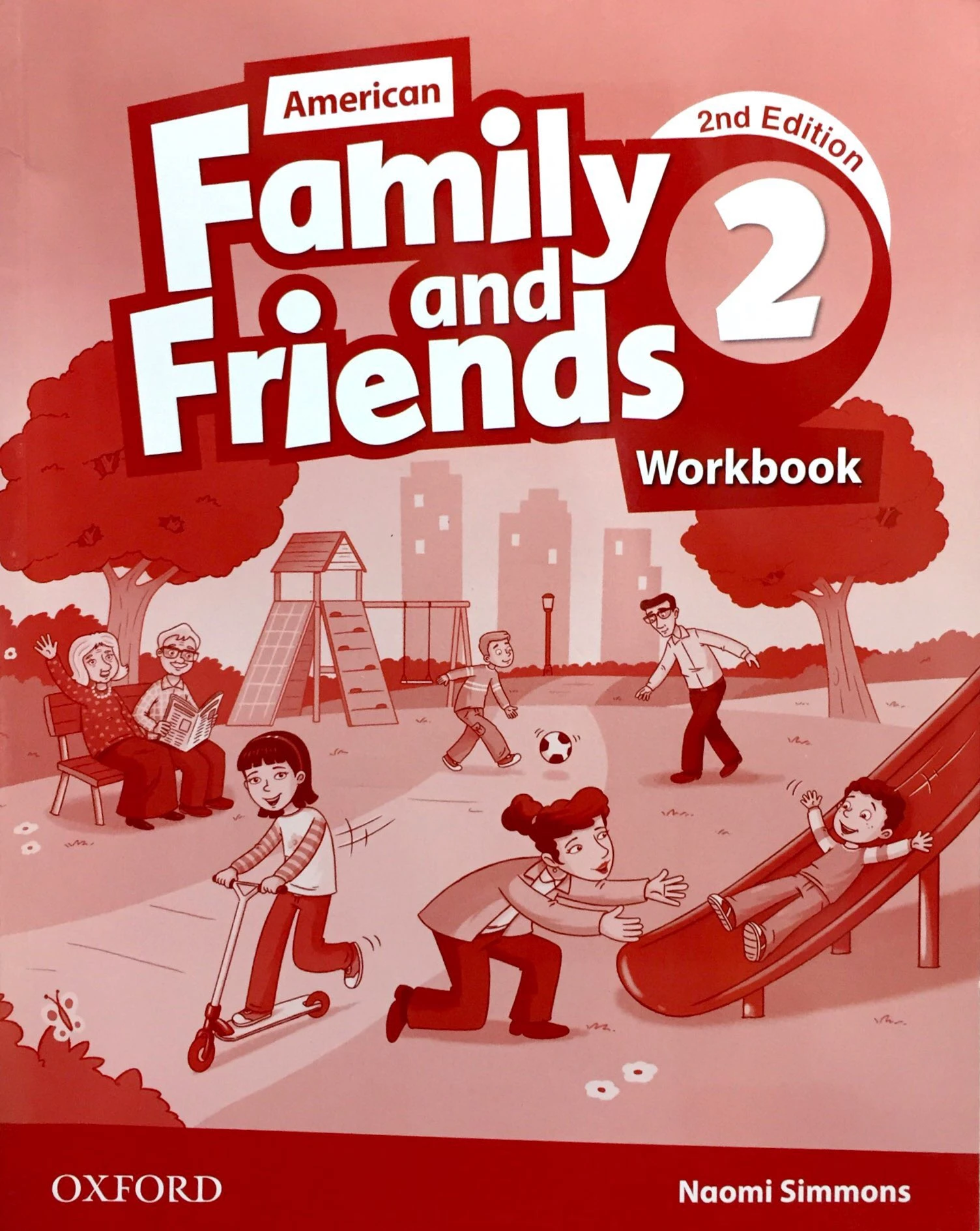 bộ american family and friends level 2 workbook