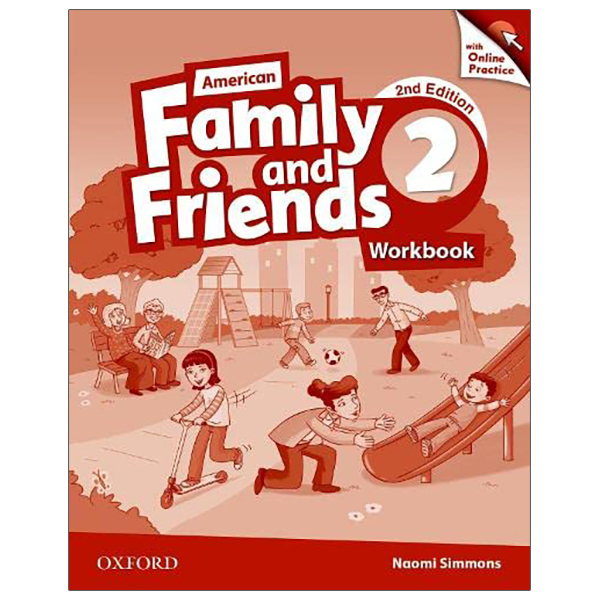 bộ american family and friends level 2: workbook with online practice - 2nd edition