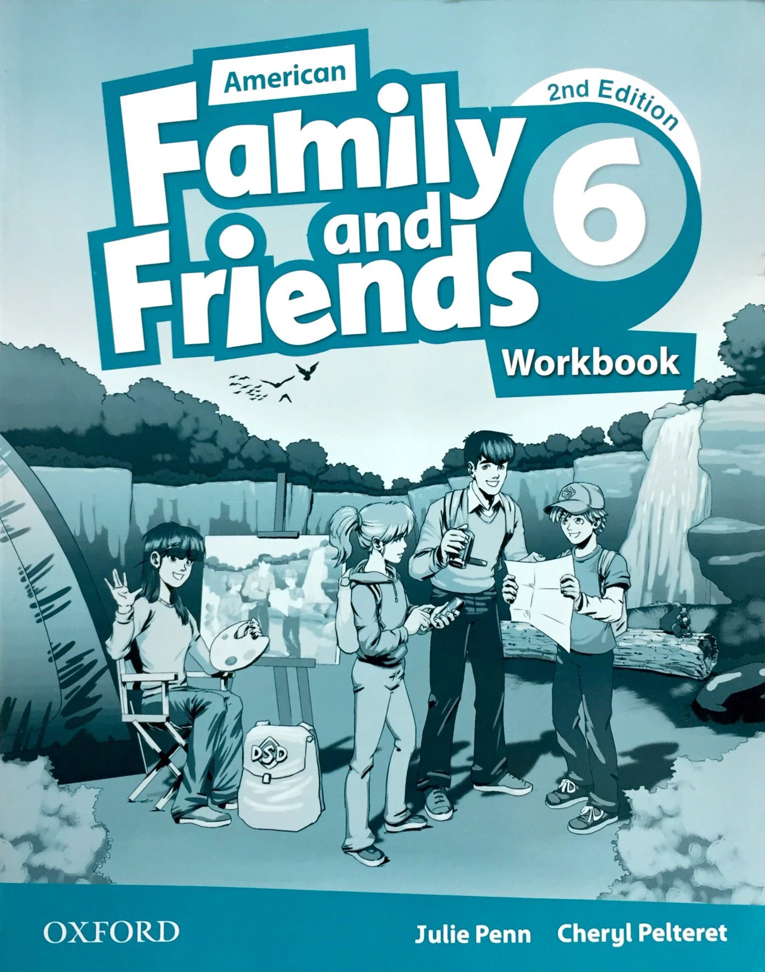 bộ american family and friends level 6 workbook