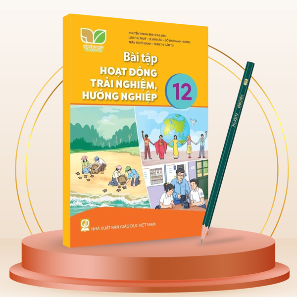 Bộ Bài Tập Hoạt Động Trải Nghiệm, Hướng Nghiệp 12 (Kết Nối) (Chuẩn) - Kèm Bút Chì 2B Deli 33312-2B