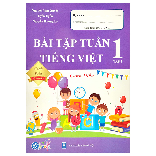 bộ bài tập tuần tiếng việt 1 - tập 2 (cánh diều) (2022)