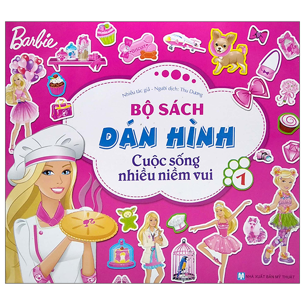 Bo
						
										
										Barbie - Bo Sach Dan Hinh - Cuoc Song Nhieu Niem Vui - Tap 1