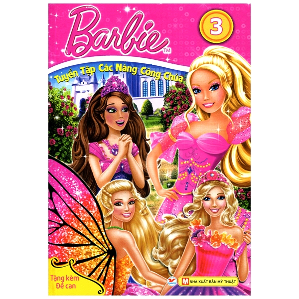 bộ barbie - tt các nàng công chúa tập 3 (tái bản 2016)