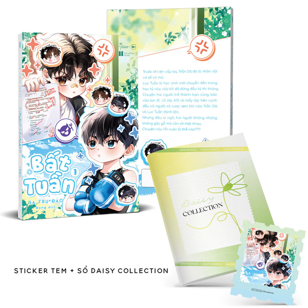 Bo
						
										
										Bat Tuan - Tap 1 - Tang Kem So Daisy Collection + Sticker Tem