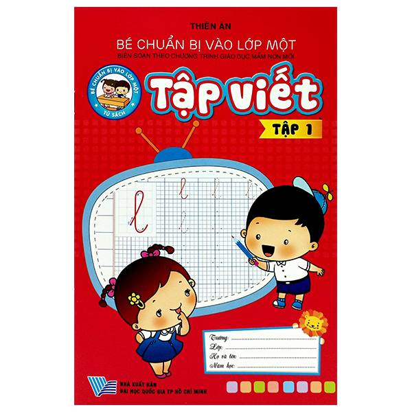 Bo
						
										
										Be Chuan Bi Vao Lop 1 - Tap Viet - Tap 1 (Tai Ban 2023)