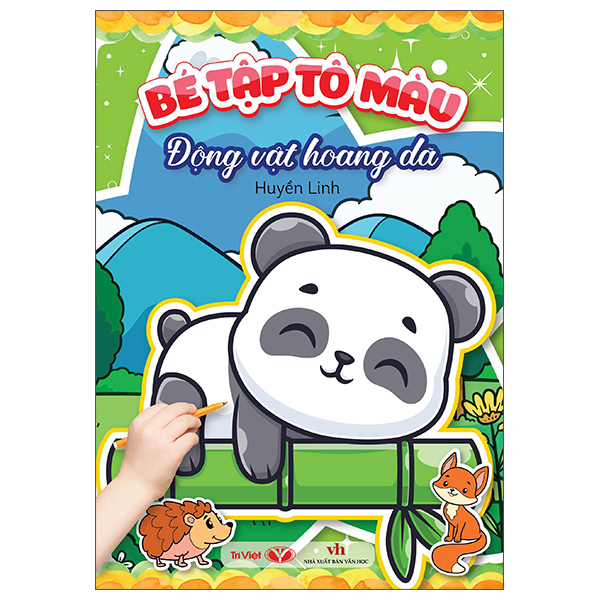 Bộ Bé Tập Tô Màu - Động Vật Hoang Dã