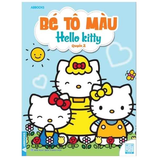 bộ bé tô màu - hello kitty - quyển 2