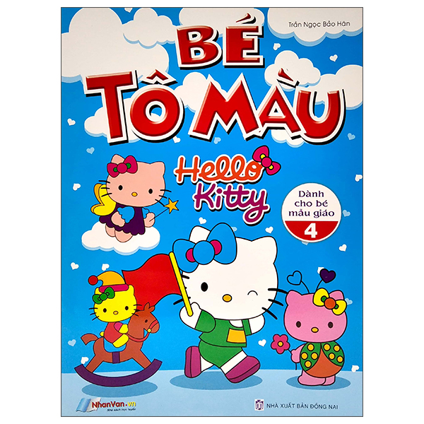 bộ bé tô màu hello kitty - tập 4