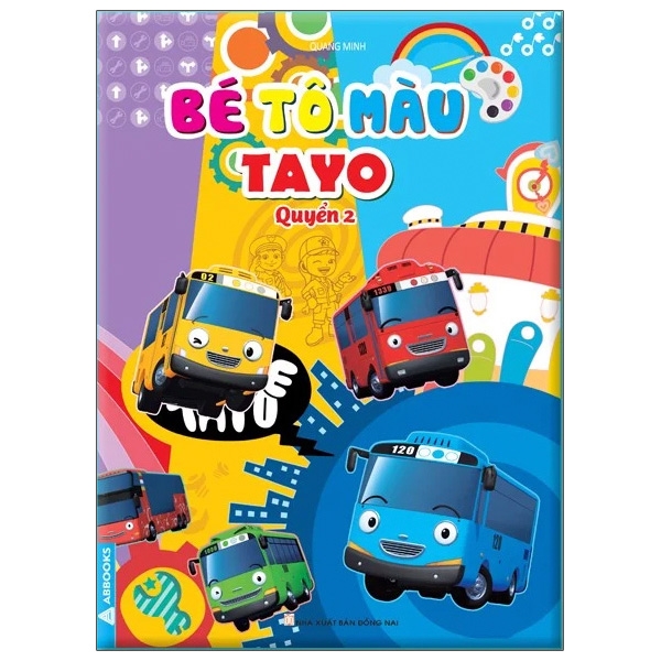 bộ bé tô màu tayo - quyển 2