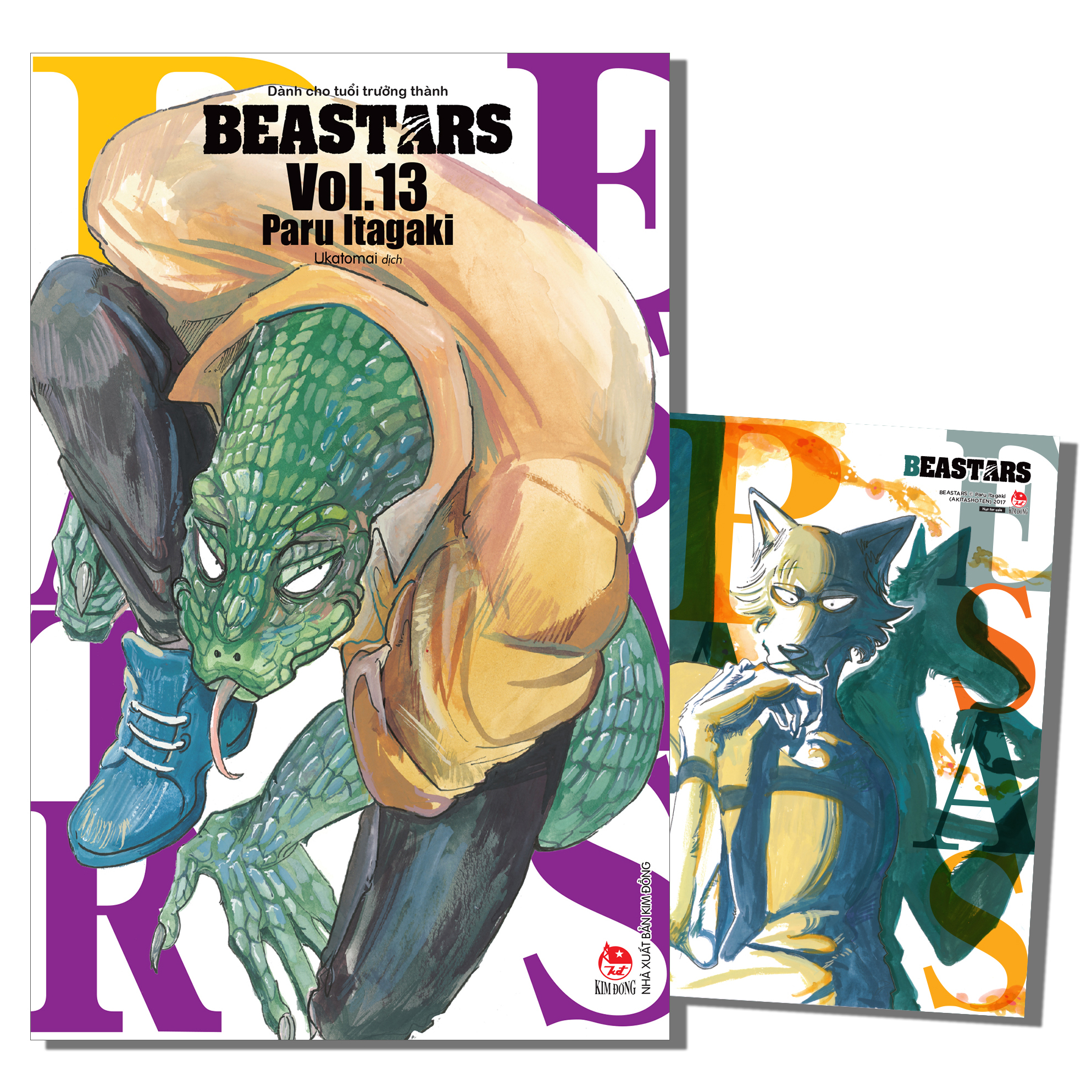 Bộ Beastars - Tập 13 - Tặng Kèm Postcard