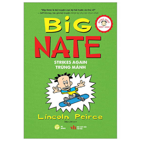 bộ big nate - tập 3 - trúng mánh - song ngữ việt-anh