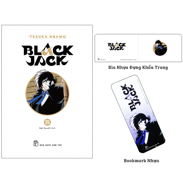 bộ black jack - tập 15 - bìa cứng - tặng kèm bookmark nhựa + bìa nhựa đựng khẩu trang