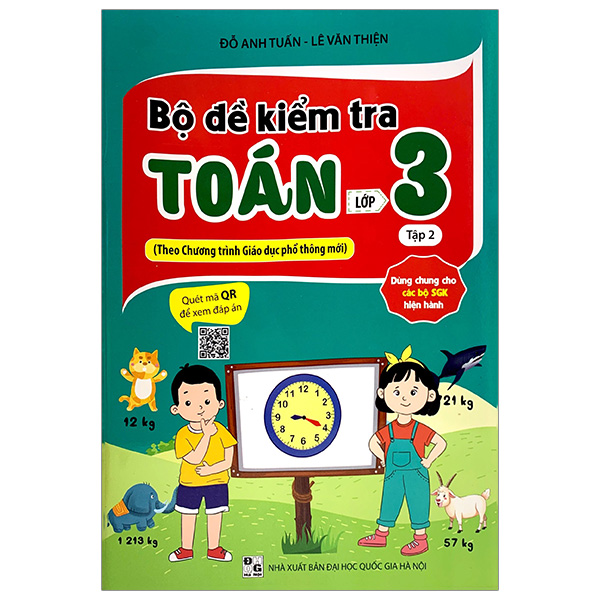 bộ bộ đề kiểm tra toán lớp 3 - tập 2