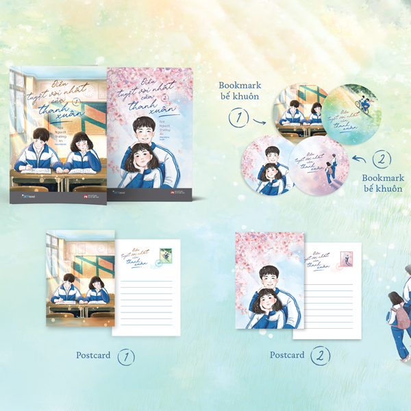 Bo
						
										
										Bo Sach Dieu Tuyet Voi Nhat Cua Thanh Xuan - Tap 1 + Tap 2 (Bo 2 Cuon) - Ban Dac Biet - Tang Kem 2 Bookmark Be Khuon Tron + 2 Postcard Boi Cung Man Nhu