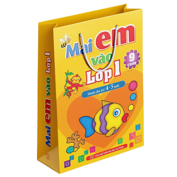 Bộ Bộ Sách Mai Em Vào Lớp 1 - Dành Cho Trẻ 4-5 Tuổi (Túi 9 Cuốn) (Tái Bản 2026)