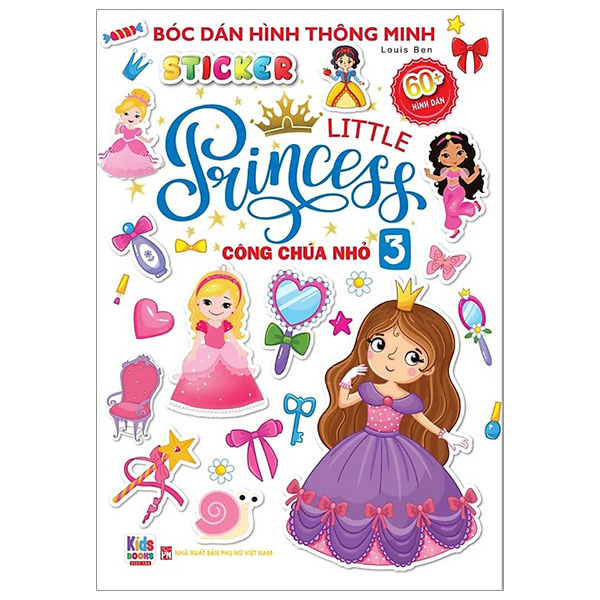 bộ bóc dán hình thông minh - little princess - công chúa nhỏ 3