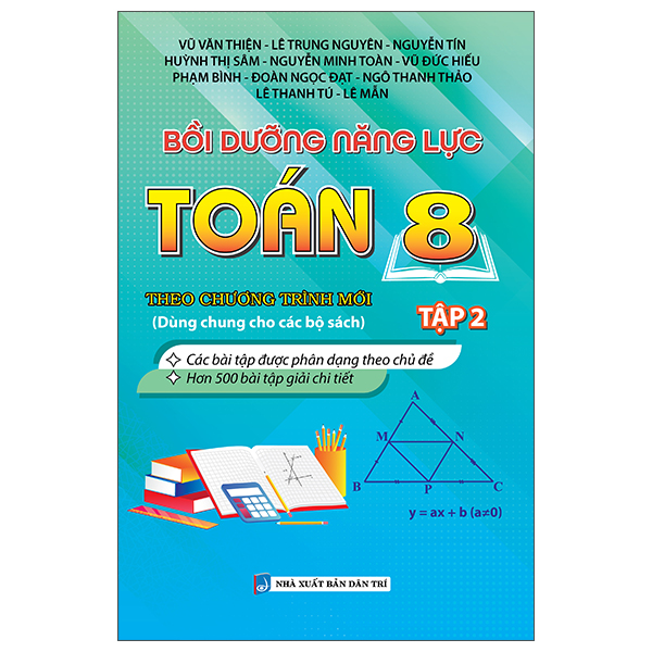 Bo
						
										
										Boi Duong Nang Luc Toan 8 - Tap 2