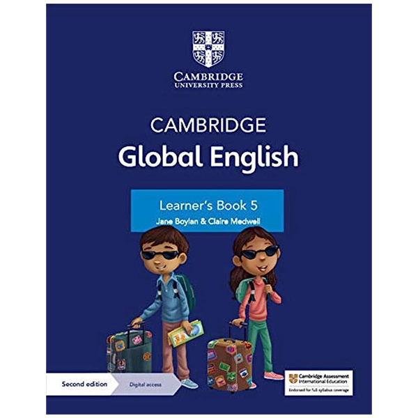 bộ cambridge global english learner's book 5 with digital access (1 year)