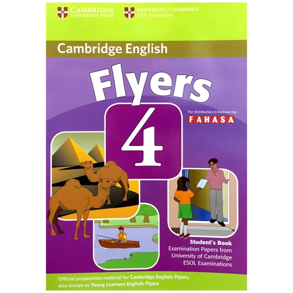 bộ cambridge young learner english tests flyers 4 sb fahasa reprint edition