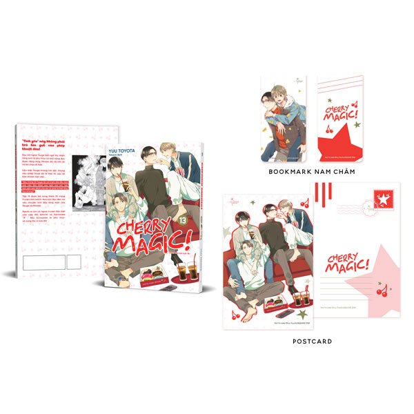 Bo
						
										
										Cherry Magic - Tap 13 - Ban Dac Biet - Tang Kem Postcard 2 Mat Boi Cung + Bookmark Nam Cham