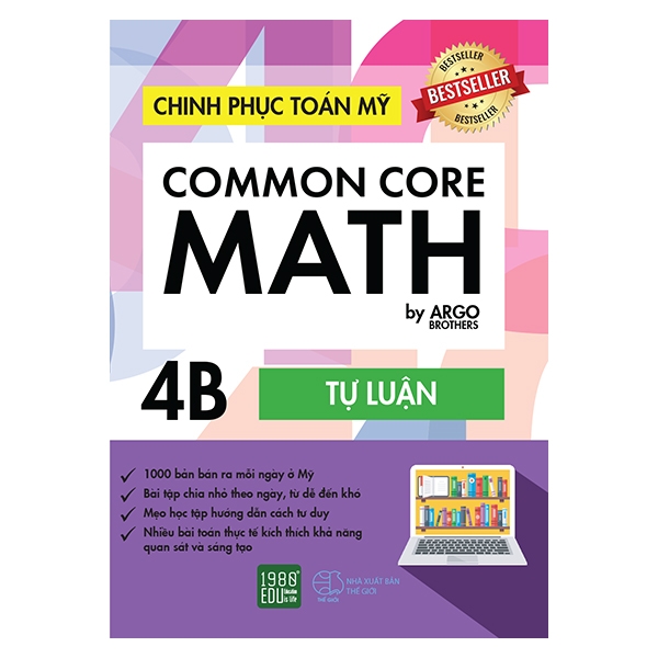 bộ chinh phục toán mỹ - common core math (tập 4b)