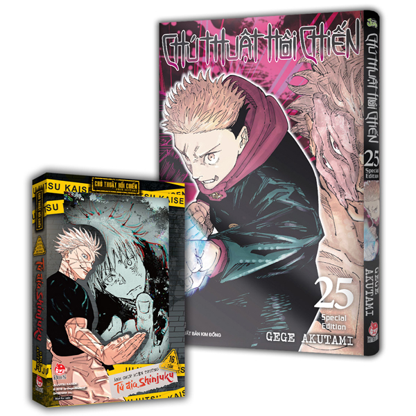 Bo
						
										
										Chu Thuat Hoi Chien - Tap 25 - Ban Dac Biet - Tang Kem Bia PVC + Set Card + Hop Dung Card