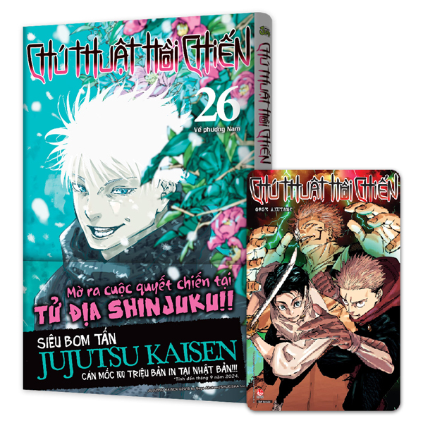 Bo
						
										
										Chu Thuat Hoi Chien - Tap 26 - Ve Phuong Nam - Tang Kem Card PVC