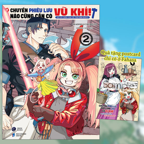 Bộ
						
										
										Chuyến Phiêu Lưu Nào Cũng Cần Có Vũ Khí! - Sự Cố Chấp Của Cô Thợ Rèn Rudy! - Tập 2 - Tặng Kèm Postcard
