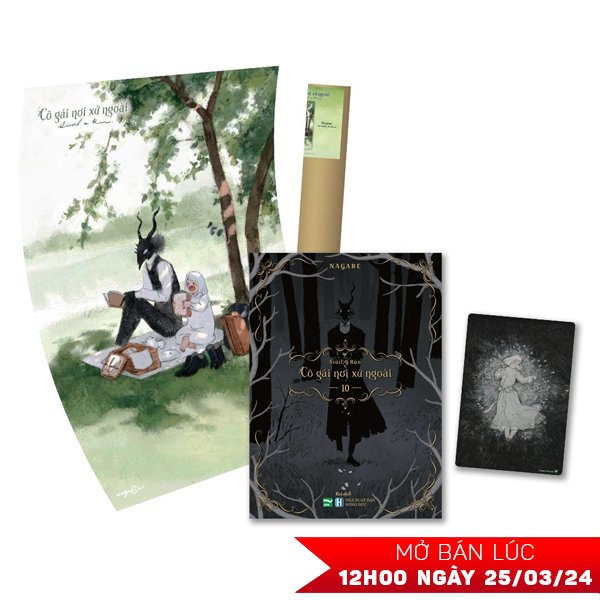 bộ cô gái nơi xứ ngoài - tập 10 - bản đặc biệt - tặng kèm card nhựa + poster