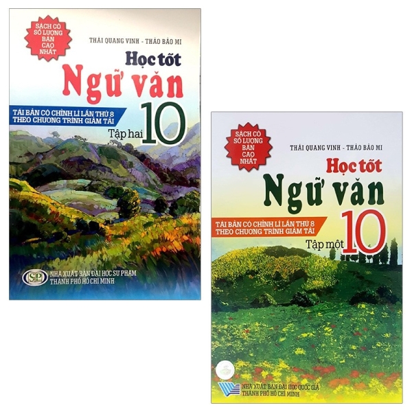 bộ combo học tốt ngữ văn 10: tập 1 và 2 (bộ 2 tập)