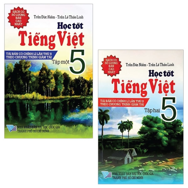 bộ combo học tốt tiếng việt 5: tập 1 + 2 (bộ 2 tập)