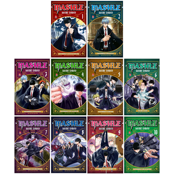 Bo
						
										
										Combo Manga - Mashle: Tap 1 - 10 (Bo 10 Tap)