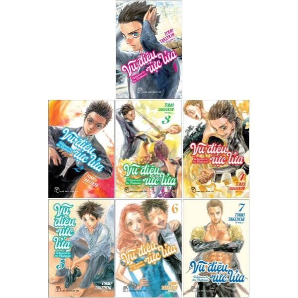 Bo
						
										
										Combo Manga - Vu Dieu Ruc Lua - Welcome To The Ballroom - Tap 1 - 7 (Bo 7 Cuon)
