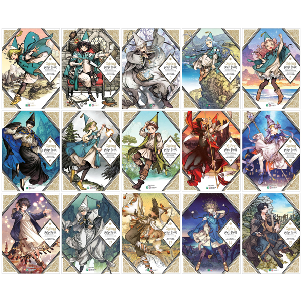 Bộ Combo Manga - Xưởng Phép Thuật - Atelier Of Witch Hat: Tập 1 - 15 (Bộ 15 Tập) (Tái Bản 2026)