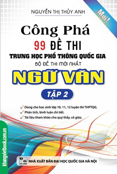 bộ công phá 99 đề thi thpt quốc gia bộ đề thi mới nhất ngữ văn - tập 2