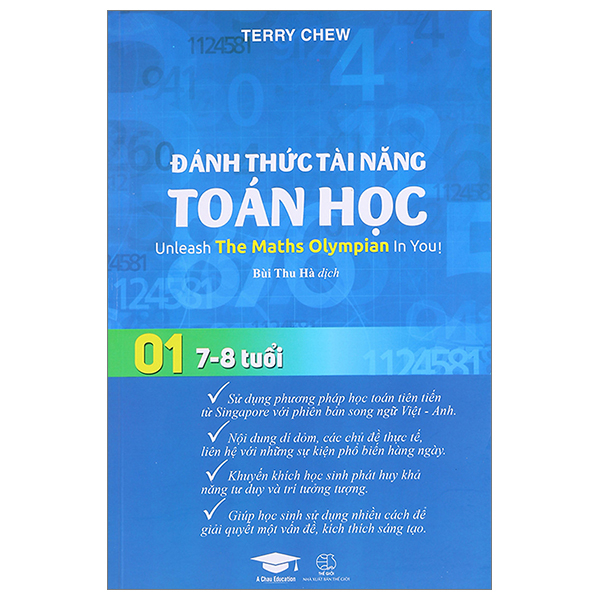 bộ đánh thức tài năng toán học - unleash the maths olympian in you! tập 1 (7-8 tuổi) (tái bản 2023)