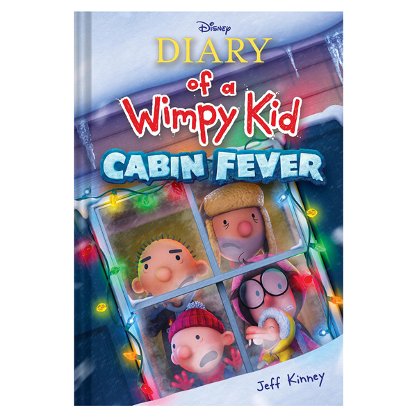 bộ diary of a wimpy kid 6: cabin fever (special disney + cover edition)