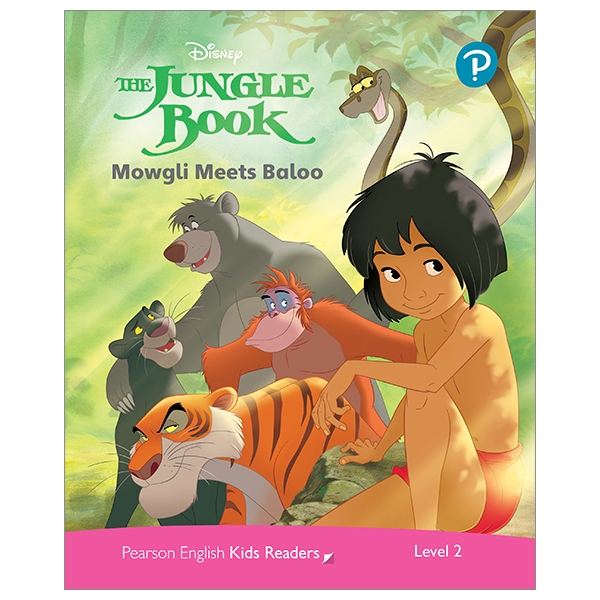 bộ disney kids readers level 2: mowgli meets baloo