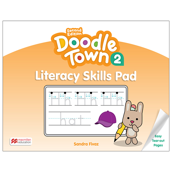 bộ doodle town level 2 literracy skill pad 2nd edition