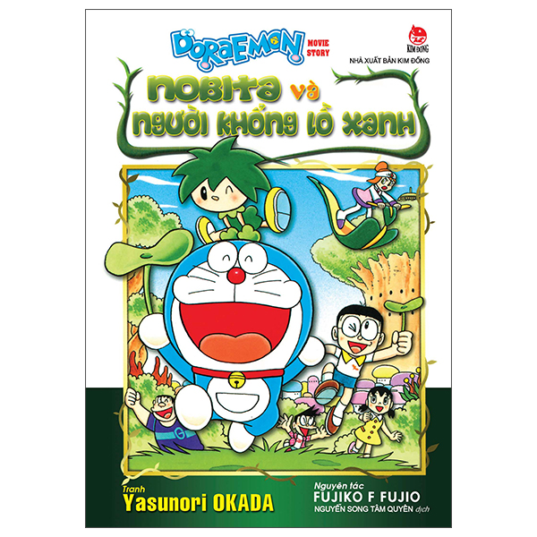 bộ doraemon - movie story - nobita và người khổng lồ xanh (tái bản 2022)