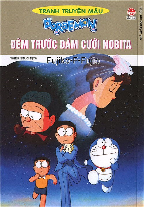 Bộ Doraemon - Tranh Truyện Màu - Đêm Trước Đám Cưới Nobita (Tái Bản 2018)
