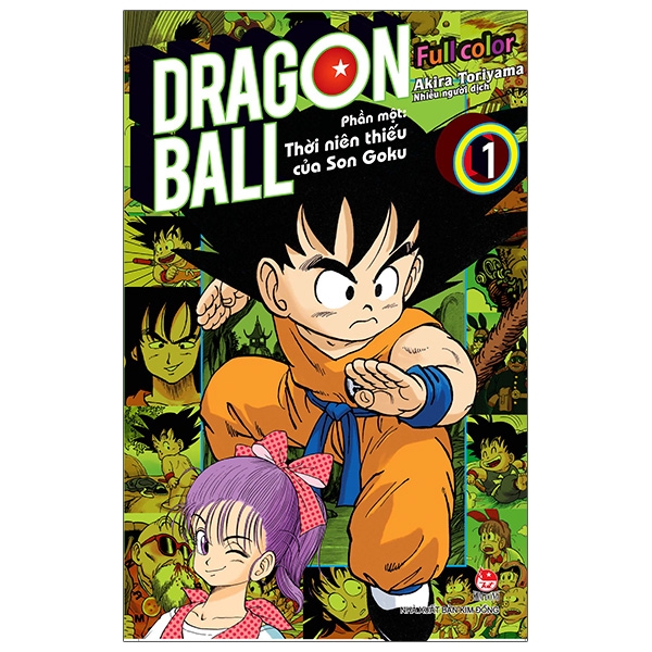 bộ dragon ball full color - phần một - thời niên thiếu của son goku - tập 1