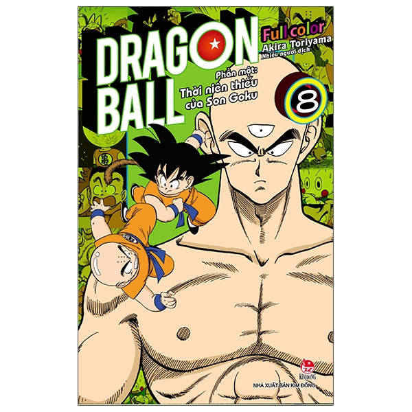 bộ dragon ball full color - phần một - thời niên thiếu của son goku - tập 8