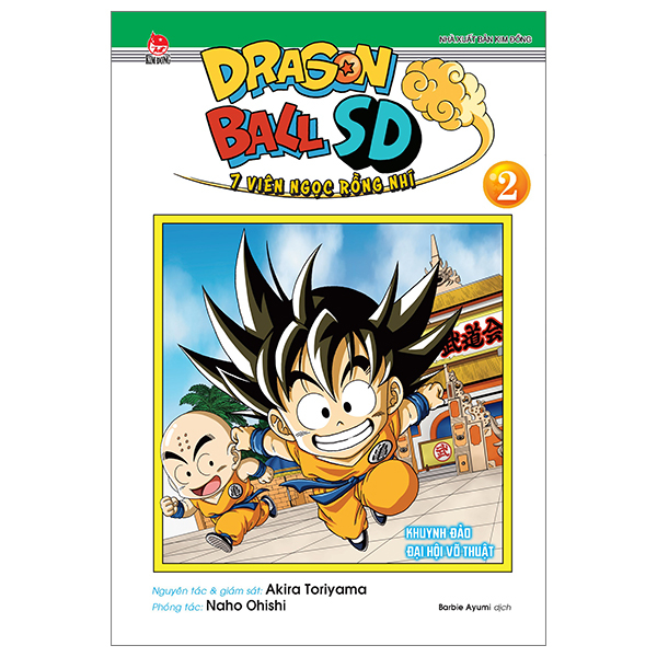 bộ dragon ball sd - 7 viên ngọc rồng nhí - tập 2 - khuynh đảo đại hội võ thuật