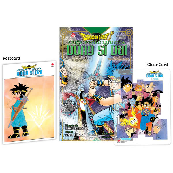 Bộ Dragon Quest - Cuộc Phiêu Lưu Của Dũng Sĩ Dai - Tập 10 - Kị Sĩ Rồng V - Tặng Kèm Postcard + Clear Card