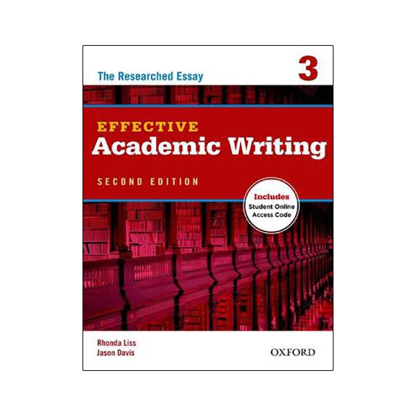 Bo
						
										
										Effective Academic Writing 3 Student Book with Access to Oxford Learn 2Ed