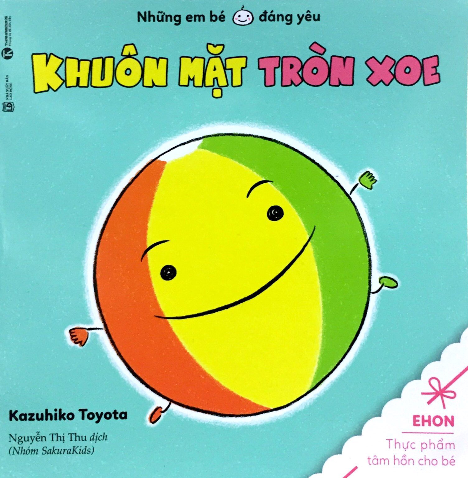 bộ ehon - khuôn mặt tròn xoe (từ 0 - 2 tuổi)