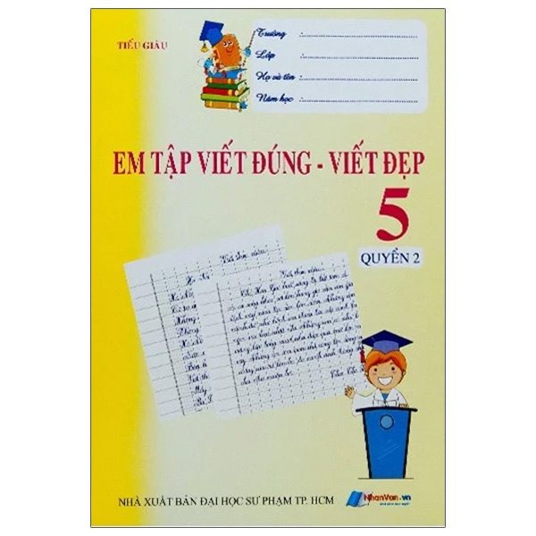 bộ em tập viết đúng - viết đẹp lớp 5 - quyển 2