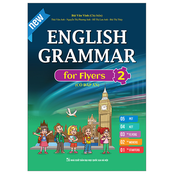 bộ english grammar for flyers 2 - có đáp án